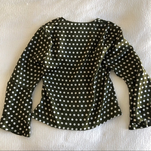 Tie Front Top - WORN ONCE - Picture 5 of 6